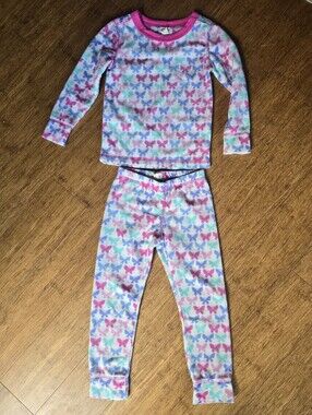 Hatley Fleece Butterfly Pajamas Size 3